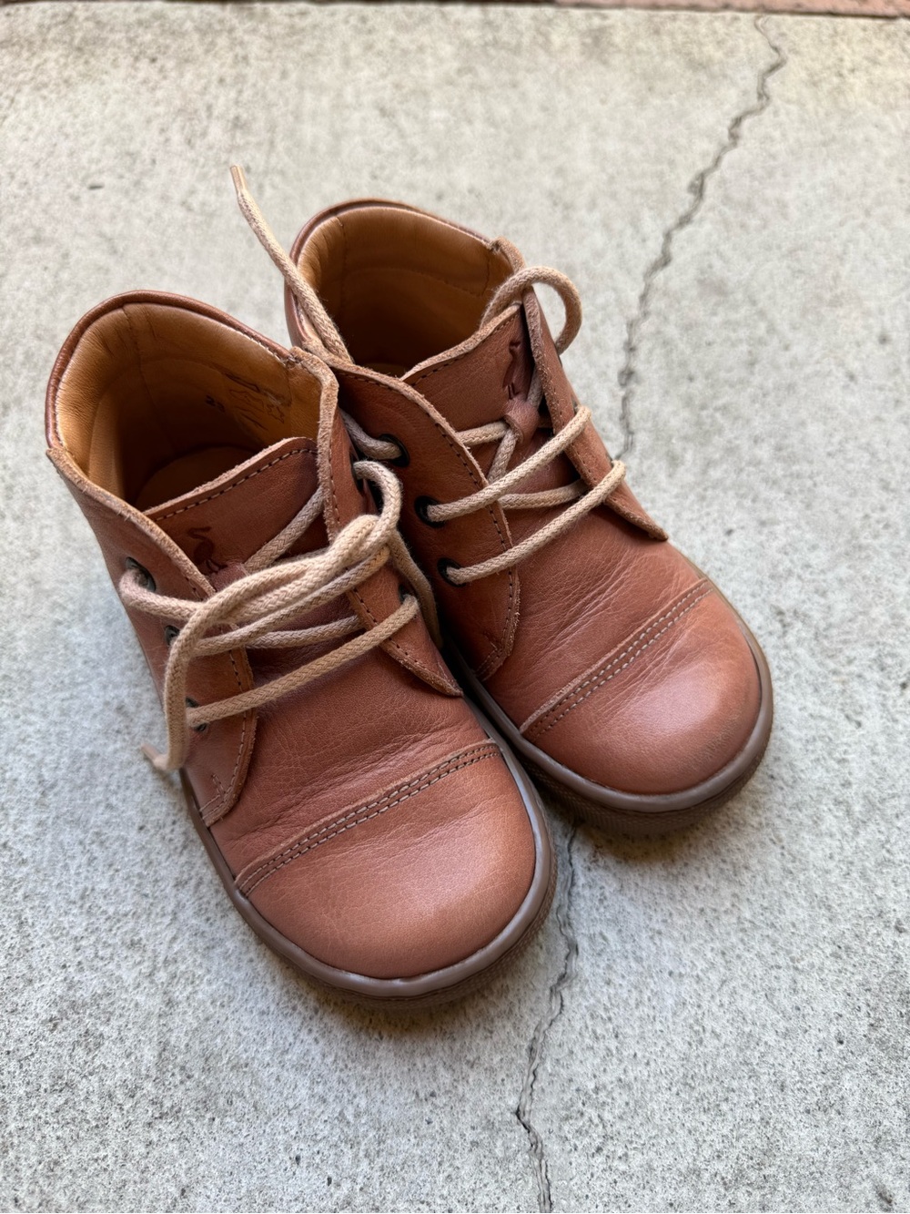 Petit Nord Toddler Leather pink Boots